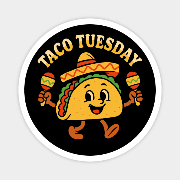 Taco Tuesday Magnet by CreativeSage